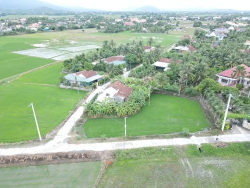 n 811m² đất ruộng qh full ODT 2 mặt tiền đường bê tông tại Quảng Nam