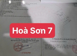 Bán lô đất khu Hoà Sơn 7 - Hoà Vang - Đà Nẵng tại Quảng Nam