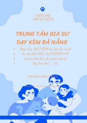 TRUNG TÂM GIA SƯ DẠY KÈM CHẤT LƯỢNG TẠI NHÀ TỪ LỚP 1 ĐẾN 12 KHU VỰC ĐÀ NẴNG tại Quảng Nam