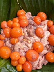 Khuya ni làm gà đám có vài ký trứng non dạ trường tươi tại Quảng Nam