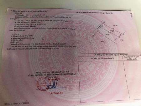 Cần bán lô đất Điện Nam trung sau cf Pha Lê Đá tại Quảng Nam