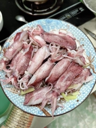 Em sẵn mực tép nháy con TO CHỈ tại Quảng Nam