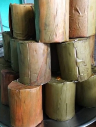 Gio cha, xuc xich, cha bi, cha que nuong than cui tại Quảng Nam
