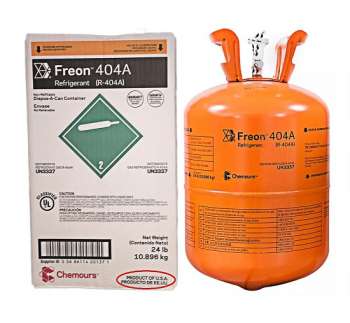 Vật tư ngành lạnh Gas  lạnh R404 tại Quảng Nam