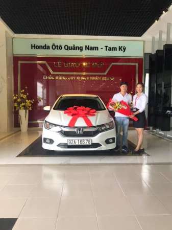 Cho thuê xe tự lái 5 chổ honda city đời 2019 tại Quảng Nam