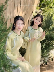 Áo dài size 14 - 50, 55 kg tùy cao mẹ tại Quảng Nam