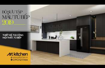 Tủ bếp hiện đại acrylic - a15 tại Quảng Nam