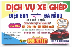 Dịch vụ xe điện đưa đón Đà Nẵng - Điện Bàn tại Quảng Nam