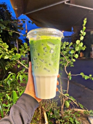 Matcha latte Siêu khổng lồ Fan Matcha gặp e liền đi tại Quảng Nam
