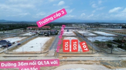 Siêu phẩm lô góc 2 mặt tiền đường 36m, đối diện quy hoạch chợ huyện tại Quảng Nam