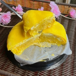 GẤP - Còn sẵn 5H vàng Bánh Crepe Sầu Riêng full sầu 90% ĐANG SHIP Chỉ 79K ổ vàng ngàn lớp sz 14cm to tại Quảng Nam