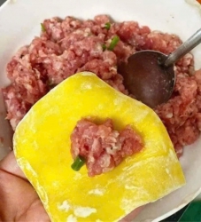 Vỏ hoành thánh phục vụ nấu bếp tại Quảng Nam