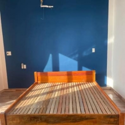 Giường sắt nhà đóng bao chắc giá hạt dẻ tại Quảng Nam
