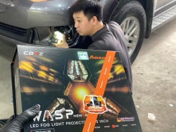 ng cho chú Fortuner Lắp Bi gầm Aozoom tại Quảng Nam