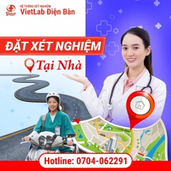 Vietlab – Lấy máu tại nhà, tiết kiệm thời gian, an tâm mọi lúc tại Quảng Nam