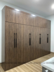 Lắp đặt Tủ quần áo kích thước lớn cho khách Điện Thắng Anh chị đặt đóng tủ bếp rồi nay tin tưởng tại Quảng Nam