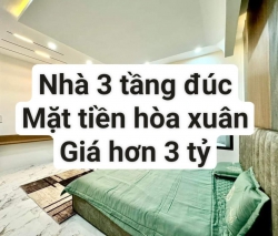 n nhà 3 tầng đúc gần chợ Hòa Xuân, gần cầu Nguyễn Tri Phương và cầu Cẩm Lệ tại Quảng Nam
