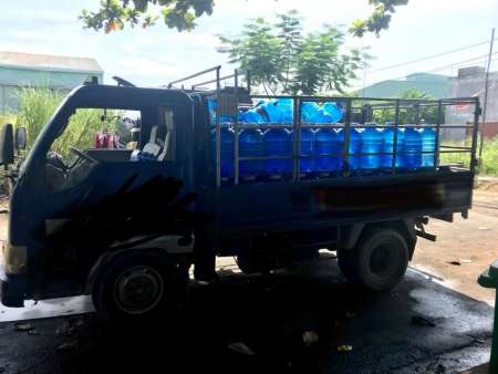 Cần thanh lý toàn bộ.Hệ thống máy lọc nước uống, xe tải chuyên chở, tất cả các vỏ bình tại Quảng Nam