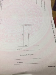 Bán lô đất đường 7,5m Nguyễn Quang Lâm tại Quảng Nam