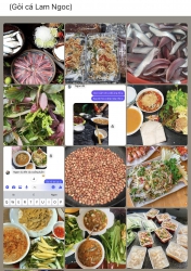 Gỏi cá trích và rau rừng ngon tại Quảng Nam