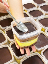 Món mới khách ơi mai thứ 3 e có bánh Xô sầu riêng tươi + socola siêu ngon tại Quảng Nam