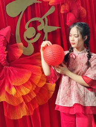 o xinh ra vườn hoa của Tiệm ngồi đón nắng chiều tại Quảng Nam