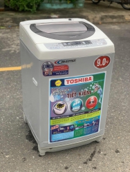 Máy giặt Toshiba inverter 9kg hoạt động êm ái công nghệ tiết kiệm điện tại Quảng Nam