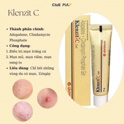 Klenzit C trị mụn trứng cá, mụn viêm mũ Klenzit MS trị mụn ẩn đầu đen tại Quảng Nam