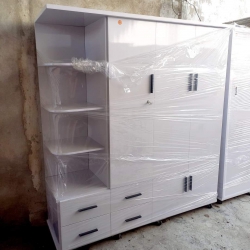 Tủ 3 cánh kèm kệ giá rẻ tại Quảng Nam