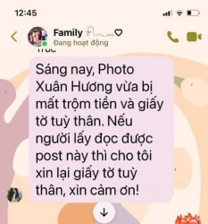 Tìm giấy tờ tùy thân xuất phát từ việc bị mất trộm tại Quảng Nam