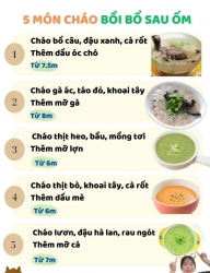 o ngon dành cho bé ăn dặm tại Quảng Nam