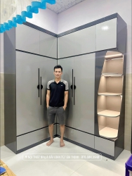 Bộ tủ quần áo góc L Đài Loan từ GIA THỊNH tại Quảng Nam
