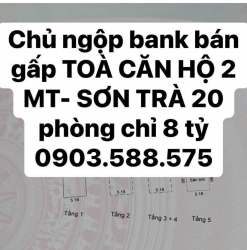 Chủ ngộp bán gấp Toà Căn Hộ 2 Mặt Tiền - Sơn Trà 20 phòng chỉ 8 tỷ tại Quảng Nam