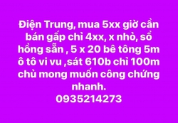 4xx triệu có ngay lô đất để đầu tư tại Quảng Nam