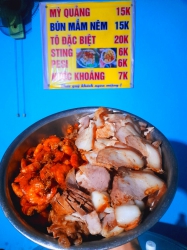 Quán Mỳ Quảng Phú Triêm Truyền Thống tại Quảng Nam