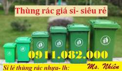Sỉ lẻ thùng rác 120 lít, 240 lít, 660 lít giá thương mại- thùng rác chất lượng giá tốt tại Quảng Nam