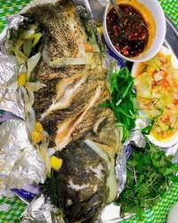 Tàu mới vô được mẻ CÁ MÚ biển thiên nhiên 100% tại Quảng Nam