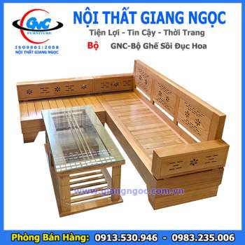 Bộ Bàn Ghế Sồi Đục Hoa tại Thái Bình tại Quảng Nam