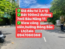 Đất 100m2 đường 7m5 Bau Nang 11 tại Quảng Nam