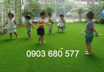 Thảm cỏ nhân tạo, thảm xốp cho bậc mầm non tại Quảng Nam