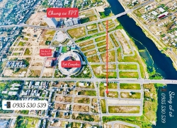 Bán Lô đất Đẹp FPT City mặt tiền rộng 8m, Gần Sông, Đối Diện Công Viên - Phân Khu R3 tại Quảng Nam