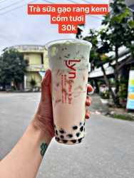Hôm nay có món mới: Trà sữa gạo rang kem cốm tươi tại Quảng Nam