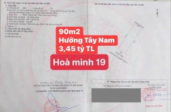 Đất bán trên đường Hoà Minh 19 gần bãi biển Nguyễn Tất Thành tại Quảng Nam