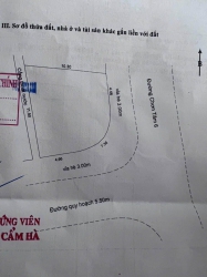 Bán lô đất 2 mặt tiền Chơn Tâm 6 và Chơn Tâm 4, Hoà Minh, Liên Chiểu tại Quảng Nam
