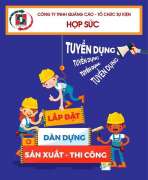 THÔNG BÁO TUYỂN DỤNG NHÂN VIÊN HỌC VIỆC QUẢNG CÁO tại Quảng Nam