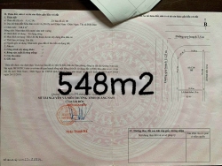 Bán lô góc diện tích lớn 548m2 giá rẻ tại Quảng Nam