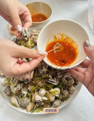Ốc nhảy sống tại Quảng Nam
