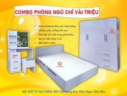 Chỉ VÀI TRlỆU sở hữu combo phòng ngủ xinh xắn. RẺ nhất năm. Hàng đóng tại xưởng, bảo hành 5 NĂM. tại Quảng Nam