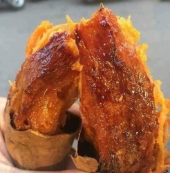 Khoai mật ni nướng tại Quảng Nam