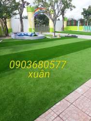 Cung cấp cỏ nhân tạp cho trường mầm non, sân bóng, sân chơi tại Quảng Nam